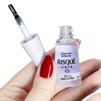 ESMALTE RISQUÉ CARE COBERTURA BRILHANTE