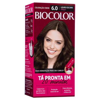TINTA BIOCOLOR 6.0 LOURO ESCURO CLÁSSICO