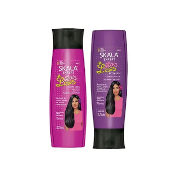 KIT SHAMPOO + CONDICIONADOR SKALA +LISOS 325ML