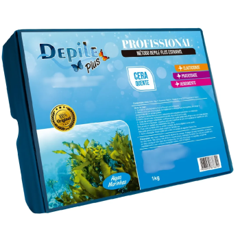 CERA DEPILATÓRIA CORPORAL DEPILE ALGAS MARINHAS 1KG