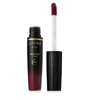 BATOM LÍQUIDO EUDORA GLAM MATTE TINT VINHO SUBLIME 4ML