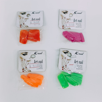 UNHA POSTIÇA LONGA KNAIL COLORIDA C/20