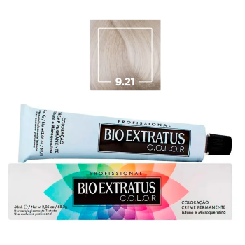 TINTA BIO EXTRATUS 9.21 LOURO MUITO CLARO IRISADO ACINZENTADO