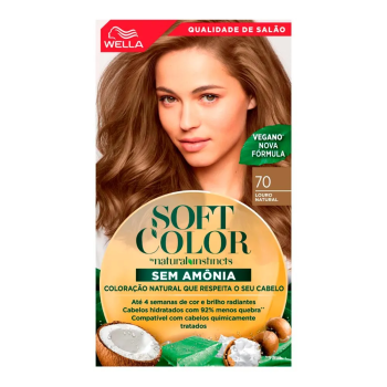 TONALIZANTE SOFT COLOR 70 LOURO NATURAL
