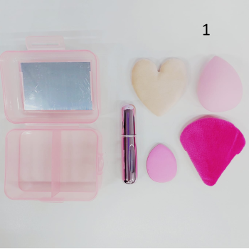 KIT DE ESPONJAS COM PORTA PERFUME