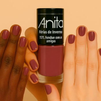 ESMALTE ANITA FÉRIAS DE INVERNO FONDUE COM AS AMIGAS