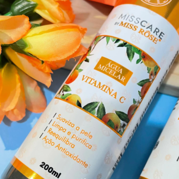 ÁGUA MICELAR MISS ROSE VITAMINA C 200ML