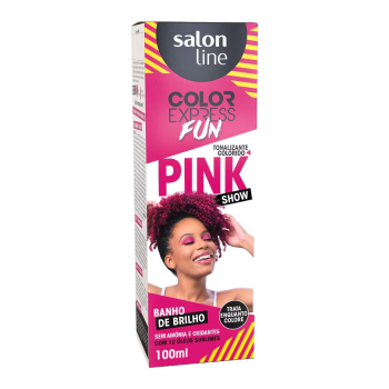 TONALIZANTE SALON LINE COLOR EXPRESS FUN PINK SHOW 100ML