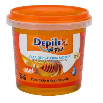 CERA DEPILATÓRIA CORPORAL DEPILE MEL 290G