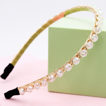 TIARA DE FERRO COM MIÇANGAS