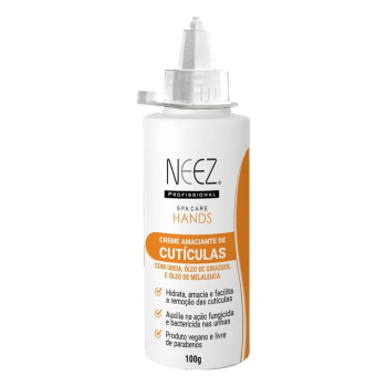 AMOLECEDOR DE CUTÍCULAS NEEZ UREIA, OLEO DE GIRASSOL E MELALEUCA 100G