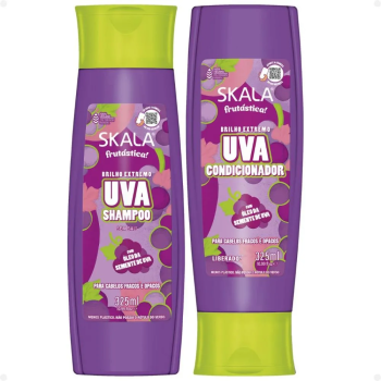 KIT SHAMPOO + CONDICIONADOR SKALA UVA 325ML