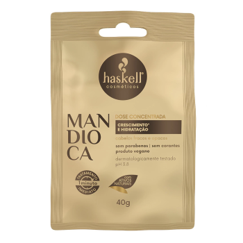 MÁSCARA HASKELL MANDIOCA DOSE CONCENTRADA 40G