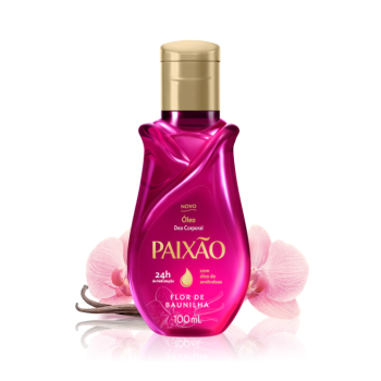 ÓLEO CORPORAL PAIXAO FLOR DE BAUNILHA 100ML