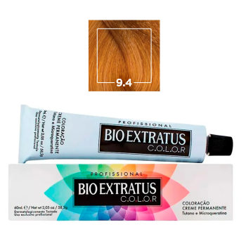 TINTA BIO EXTRATUS 9.4 LOURO MUITO CLARO ACOBREADO