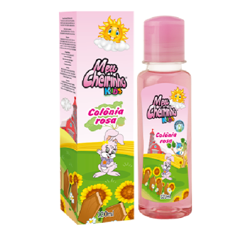 ÁGUA DE COLÔNIA MEU CHEIRINHO KIDS ROSA 120ML