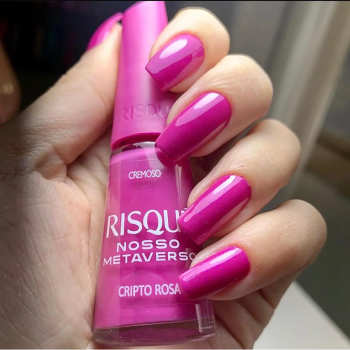 ESMALTE RISQUÉ VOLTEI CRIPTO ROSA