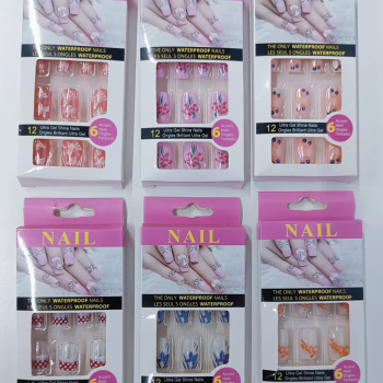 UNHAS POSTIÇAS NAIL C/12