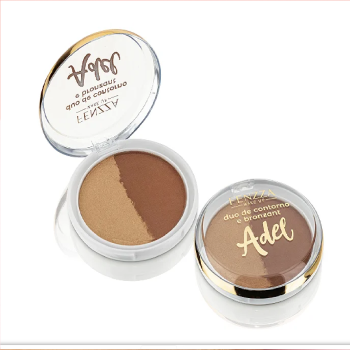 CONTORNO E BRONZER COMPACTO FENZZA ADEL 10G
