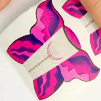 MOLDE BORBOLETA D&Z PARA UNHA EM GEL C/50