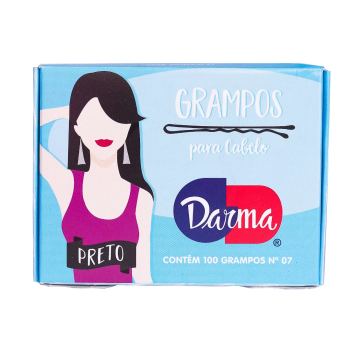 GRAMPOS N°7 DARMA PRETO C/100