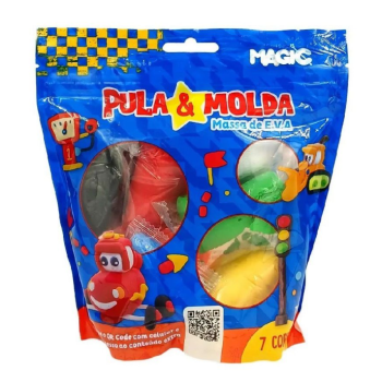 MASSA DE E.V.A PARA MODELAR MAGIC KIDS 70G