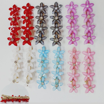 PRESILHA DE FERRO FLOR C/2