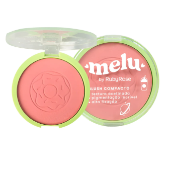 BLUSH COMPACTO RUBY ROSE MELU BUBBLEGUM 10G