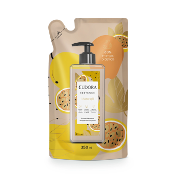 HIDRATANTE CORPORAL EUDORA INSTANCE MARACUJÁ 400ML REFIL