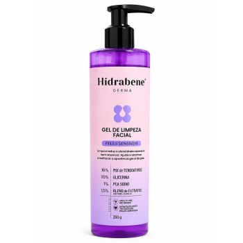 GEL DE LIMPEZA FACIAL HIDRABENE PELES SENSÍVEIS 350G