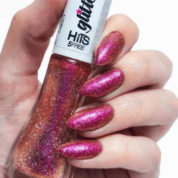 ESMALTE HITS DIAMANTE LEGADO PINK GLITTER