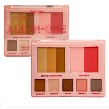 PALETA DE SOMBRA RUBYROSE ALL IN ONE