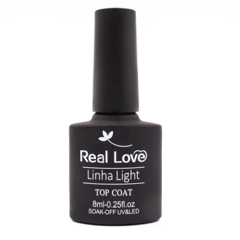 TOP COAT REAL LOVE LINHA LIGHT 8ML