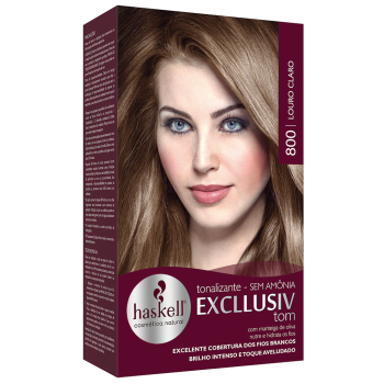 TONALIZANTE HASKELL EXCLLUSIV TOM 800 LOURO CLARO