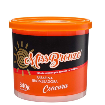 PARAFINA MISS BRONZE CENOURA 340G