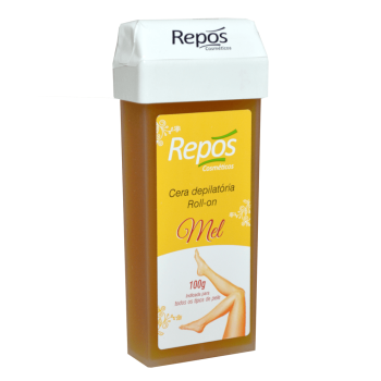 CERA DEPILATÓRIA CORPORAL REPOS ROLL ON MEL 100G