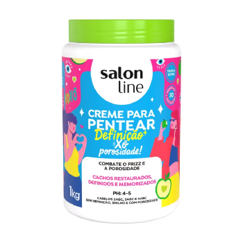 CREME PARA PENTEAR SALON LINE KIDS DEFINIÇÃO DOCE 1KG