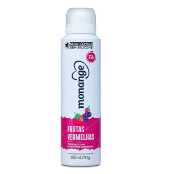 DESODORANTE AEROSOL MONANGE FRUTAS VERMELHAS 150ML