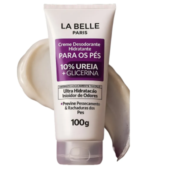 CREME PARA PÉS LA BELLE 10% UREIA 100G