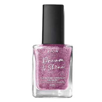 ESMALTE AVON CRYSTAL DREAM TO SHINE PÚRPURA BRILHANTE