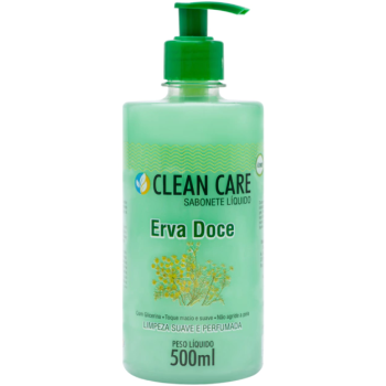 SABONETE LÍQUIDO CLEAR CARE ERVA DOCE 500ML