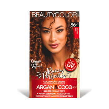 TINTA BEAUTYCOLOR 86.74 RUIVO CARAMELO