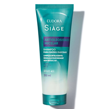 SHAMPOO EUDORA SIAGE ANTIOLEOSIDADE MICELAR 250ML