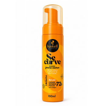 MOUSSE HASKELL SE CURVE FORMA CACHOS 180ML