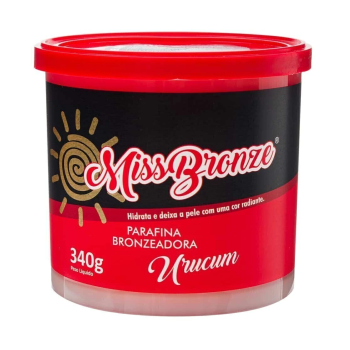 PARAFINA MISS BRONZE URUCUM 340G
