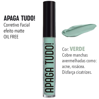 CORRETIVO LÍQUIDO KOLOSS APAGA TUDO VERDE 4G
