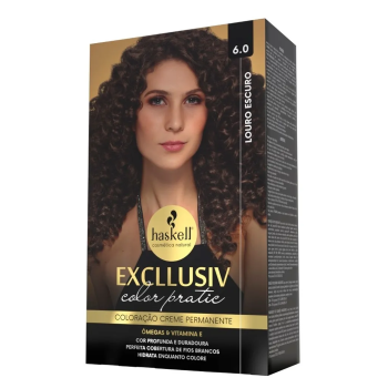 TINTA HASKELL EXCLLUSIV COLOR PRATIC 6.0 LOURO ESCURO