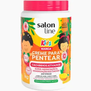 CREME PARA PENTEAR SALON LINE KIDS MANGA CACHINHOS ATIVADOS 1KG