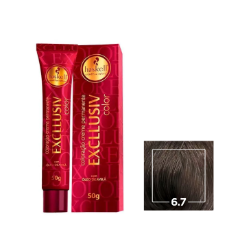 TINTA HASKELL EXCLLUSIV 6.7 LOURO ESCURO MARROM