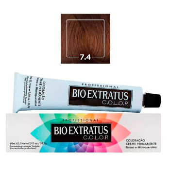 TINTA BIO EXTRATUS 7.4 LOURO MÉDIO ACOBREADO